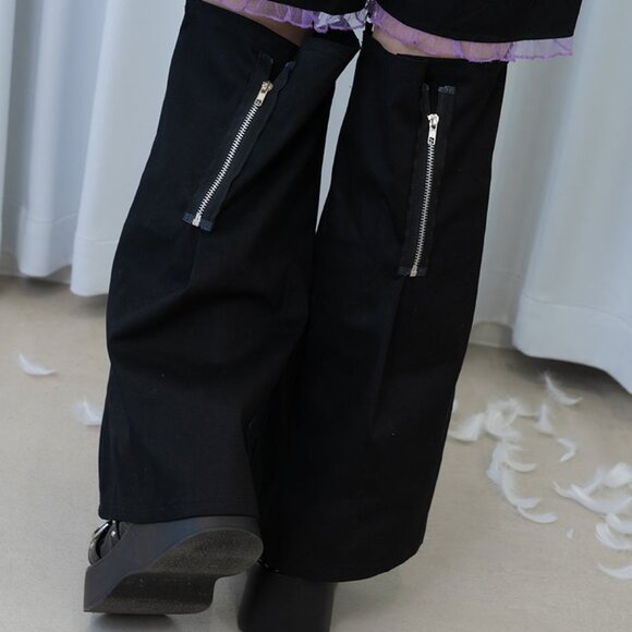 NEW ACDC RAG - Baby Punk Devil Punk Detachable Cargo Pants - Picture 7 of 9